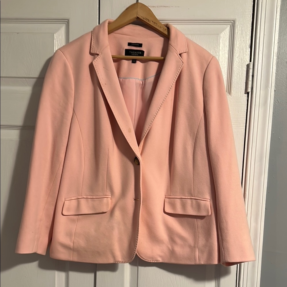 Talbots Soft Pink Jacket